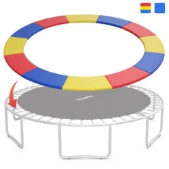 universale Trampolin-Federabdeckung wasserdichtes und reißfestes Trampolin-Sicherheitspad Bunt