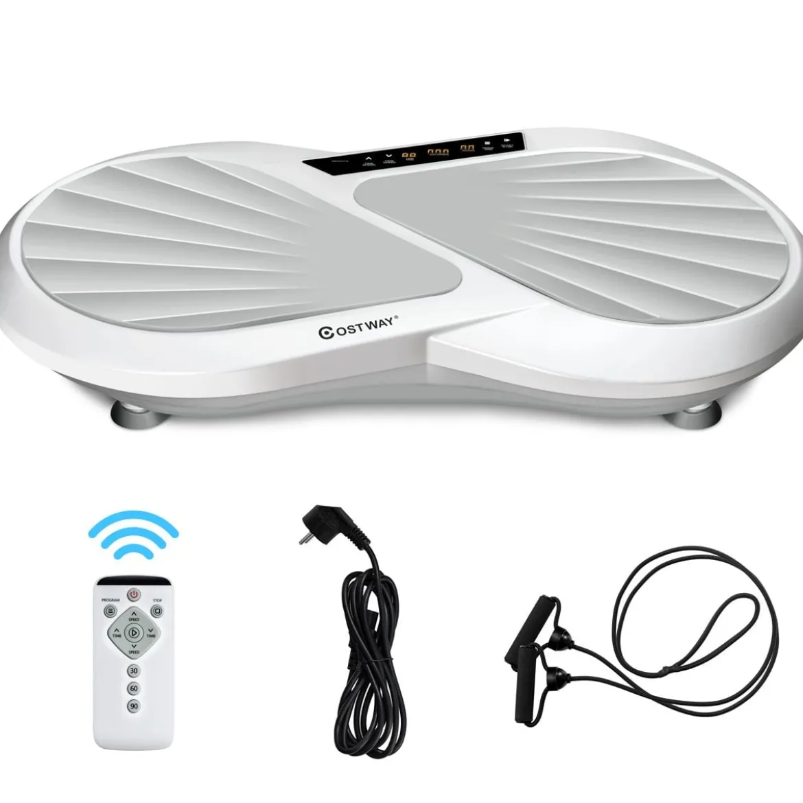 Vibrationsplatte Vibrationstr 6 Trainingsprogramme&90 Stufen Trainingsgerät
