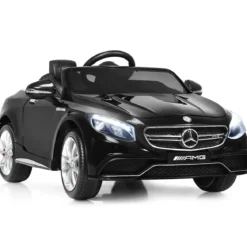 12V Kinderauto mit 2,4G-Fernbedienung Batteriebetriebenes Fahrzeug 120 x 70 x 52 cm Schwarz