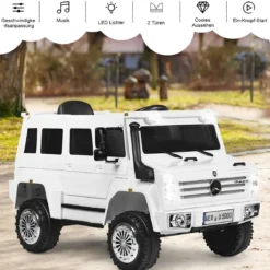 12V Kinderauto mit 2,4G Fernbedienung & 2 Geschwindigkeiten