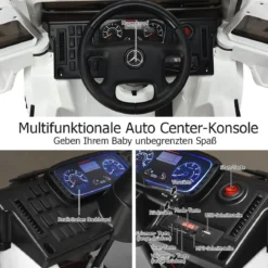12V Kinderauto mit 2,4G Fernbedienung & 2 Geschwindigkeiten