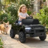 12V Kinder Elektroauto RAM 3500 mit 2 25W Motoren für Kinder ab 3 Jahren 3,1-5 km/h Schwarz
