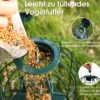 Vogelfutterspender Eichhörnchensicher Futtersäule Hängende Vogelfutterstation Vogelhaus Vogelfutterspender Futterhaus