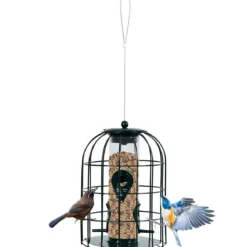 Vogelfutterspender Eichhörnchensicher Futtersäule Hängende Vogelfutterstation Vogelhaus Vogelfutterspender Futterhaus