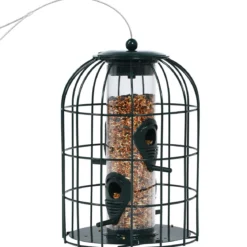 Vogelfutterspender Eichhörnchensicher Futtersäule Hängende Vogelfutterstation Vogelhaus Vogelfutterspender Futterhaus