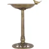 Vogelfutterstation Vogel Feeder Futterstation Vogelfutterspender stand 50 x 76 cm Bronze