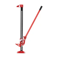 Wagenheber 3T High Lift Allzweckheber Offroad Stockwinde 112 cm Zahnstangenheber Rot