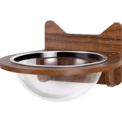 Wandliege Katzenliege Katzenbett Holz Katzen Korb transparent Katzenregal Wandmöbel Katzentreppe