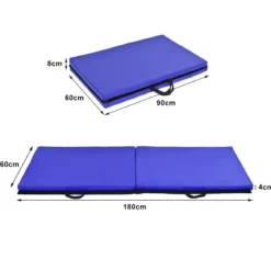 Weichbodenmatte Gymnastikmatte Yogamatte Klappmatte Turnmatte 180x60x4cm
