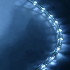 Weihnachtsbeleuchtung 10 M Lichterschlauch Lichterkette für Außen und Innen mit 360 LEDs