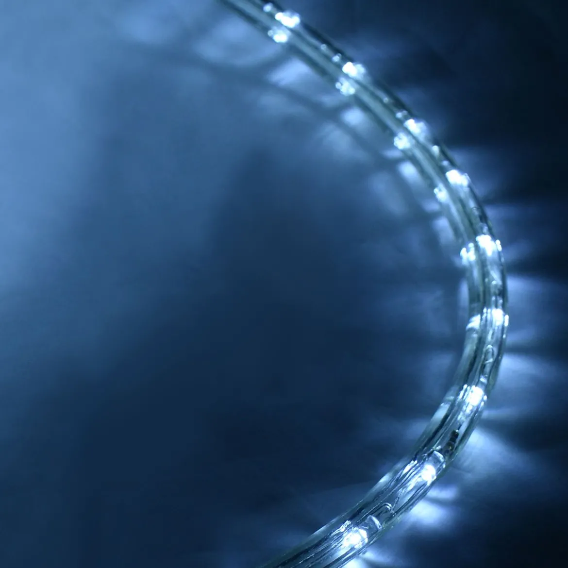 Weihnachtsbeleuchtung 10 M Lichterschlauch Lichterkette für Außen und Innen mit 360 LEDs