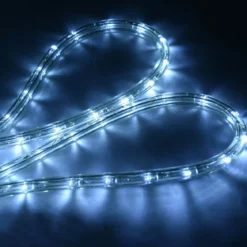 Weihnachtsbeleuchtung 10 M Lichterschlauch Lichterkette für Außen und Innen mit 360 LEDs