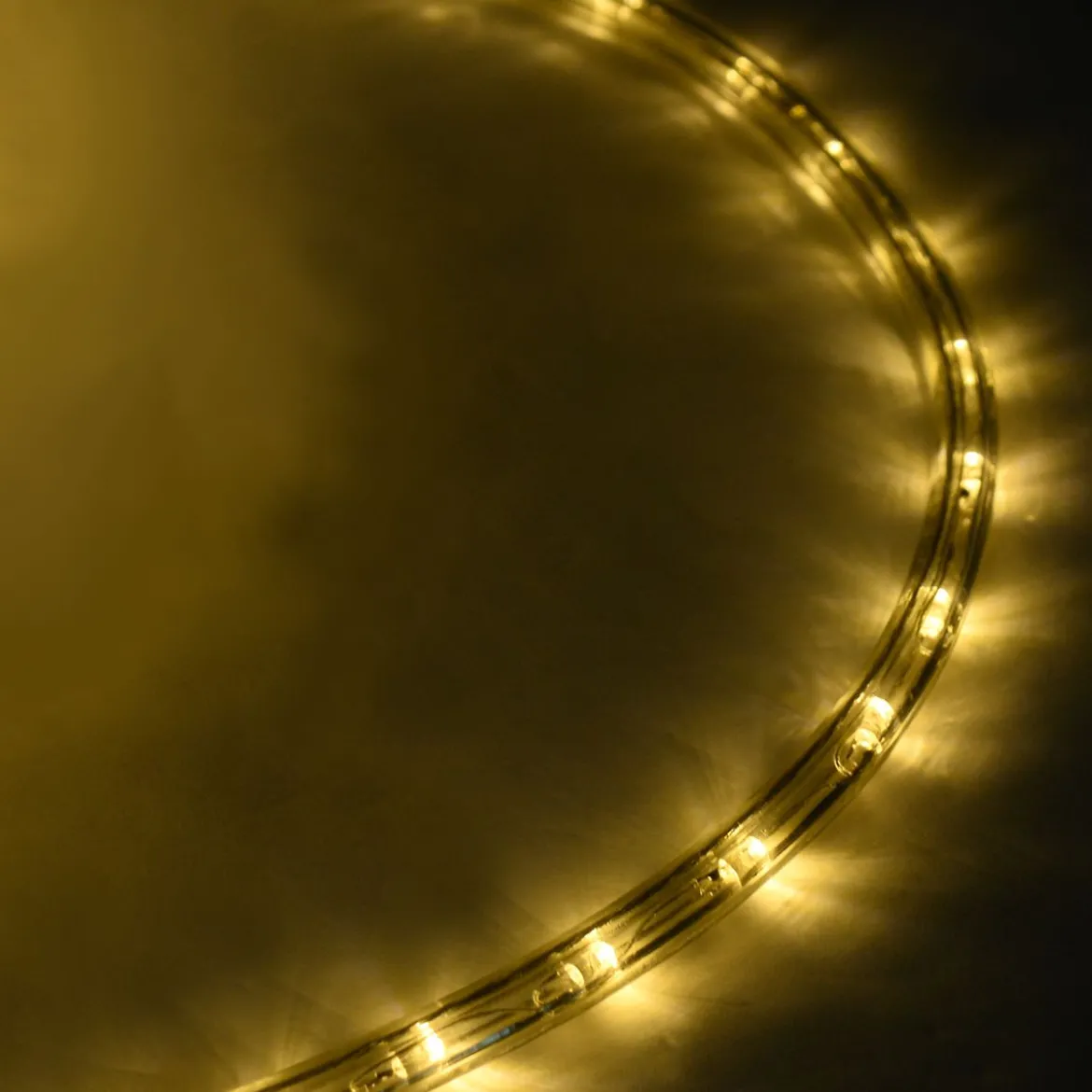 Weihnachtsbeleuchtung 10 M Lichterschlauch Lichterkette für Außen und Innen mit 360 LEDs