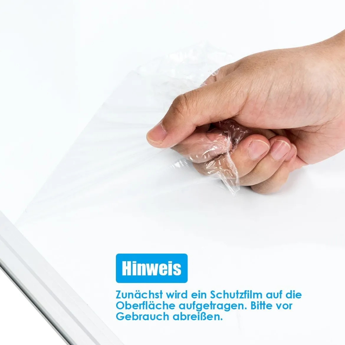 Whiteboard Magnettafel Schreibttafel Wandtafel Memoboard mit Alurahmen (70x50 cm)