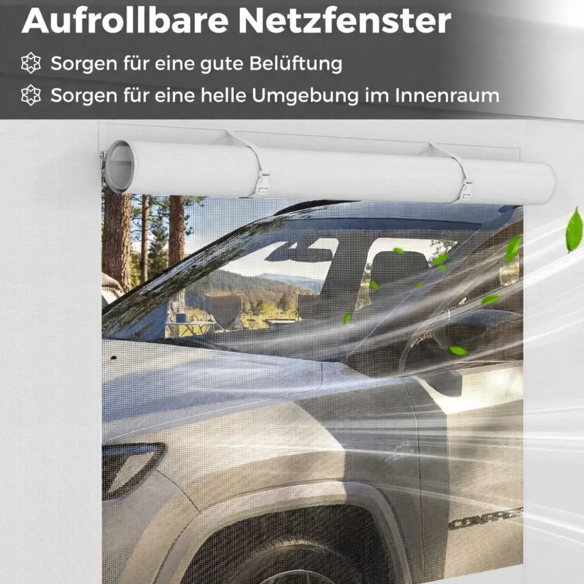 Winterfeste Zeltgarage mit Abnehmbaren Seitenwänden & Rolltüren & Belüfteten Fenstern Carport Weiß