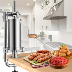 Wurstfüller Wurstmaschine Wurstfüllmaschine Wurstspritze inkl. 4 Füllrohre