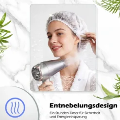 80 x 60 cm Rechteckiger LED-beleuchteter Spiegel Wandmontierter Badezimmerspiegel
