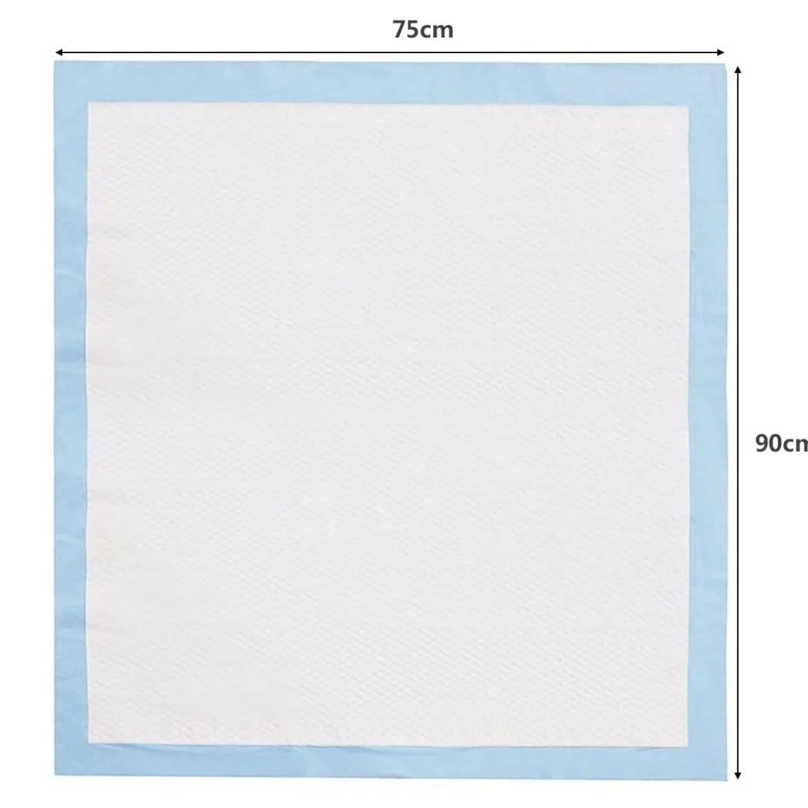75 x 90 cm Trainingunterlage Hunde Welpenunterlage Puppy Hygieneunterlagen 100 Stück