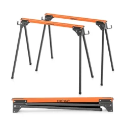 2 x Sägebock Arbeitsbock Klappbar Gerüstbock bis zu 500 kg belastbar 96,5 x 47 x 76 cm